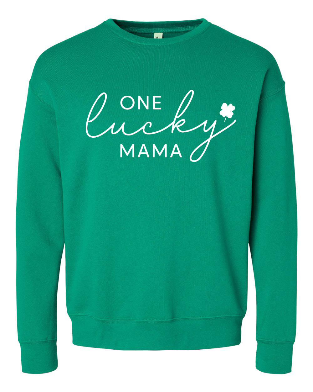 One Lucky Mama Crew Sweatshirt