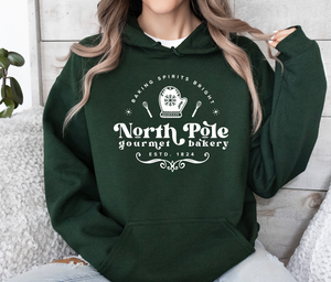 North Pole Gourmet Bakery Hooded Sweatshirt